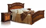  Кровать двуспальная  без лежака и матраца К2КР1 карина-2